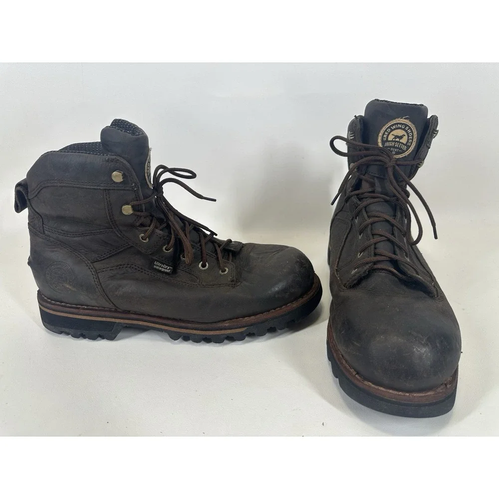 Red wing Irish Setter hunt men's boots size 11.5‎ Model 878 Waterproof